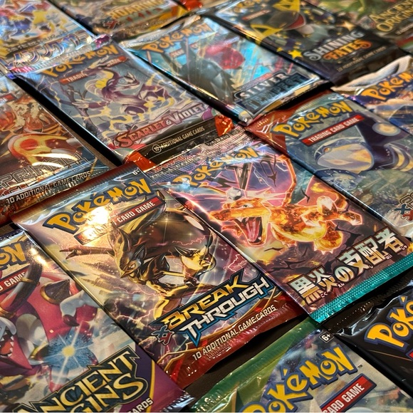 Pokemon Mystery Box - 1 Graded Card (PSA BGS CGC), 2 Packs, Extras & Vintage Pokemon Mystery Box - 1 Graded Card (PSA BGS CGC), 2 Packs, Extras & Vintage